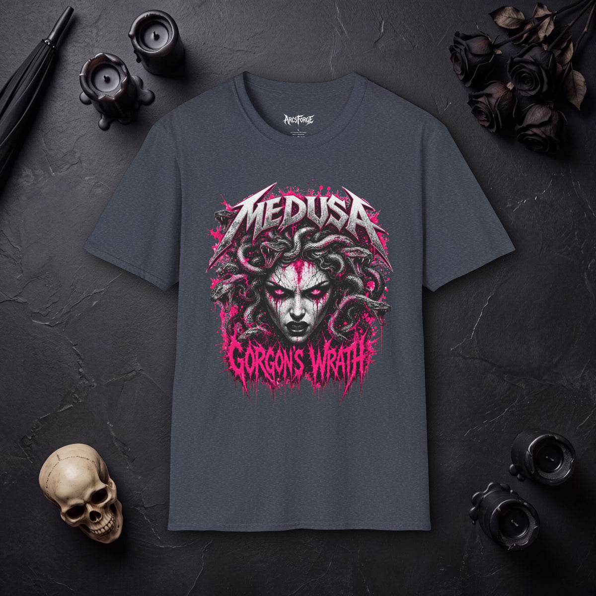 Medusa Death Metal Band Tee