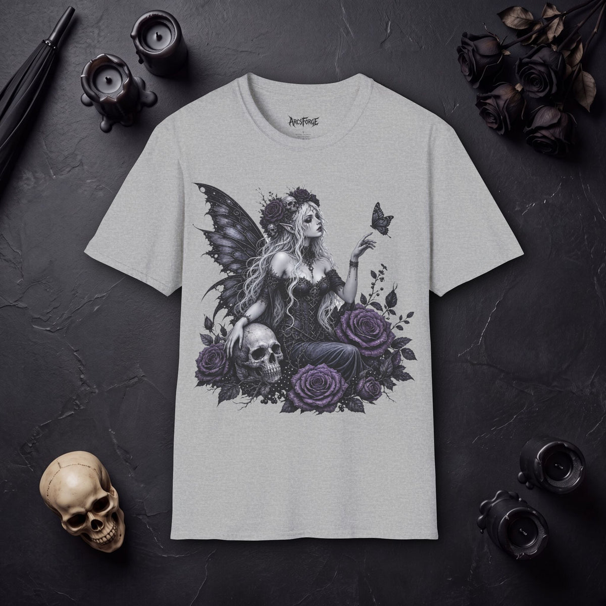Dark Floral Gothic Fairy