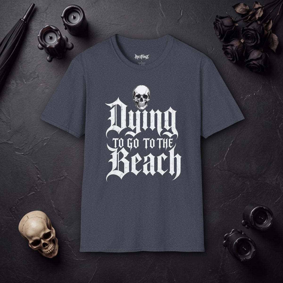 Skull 'Dying to Go to the Beach'