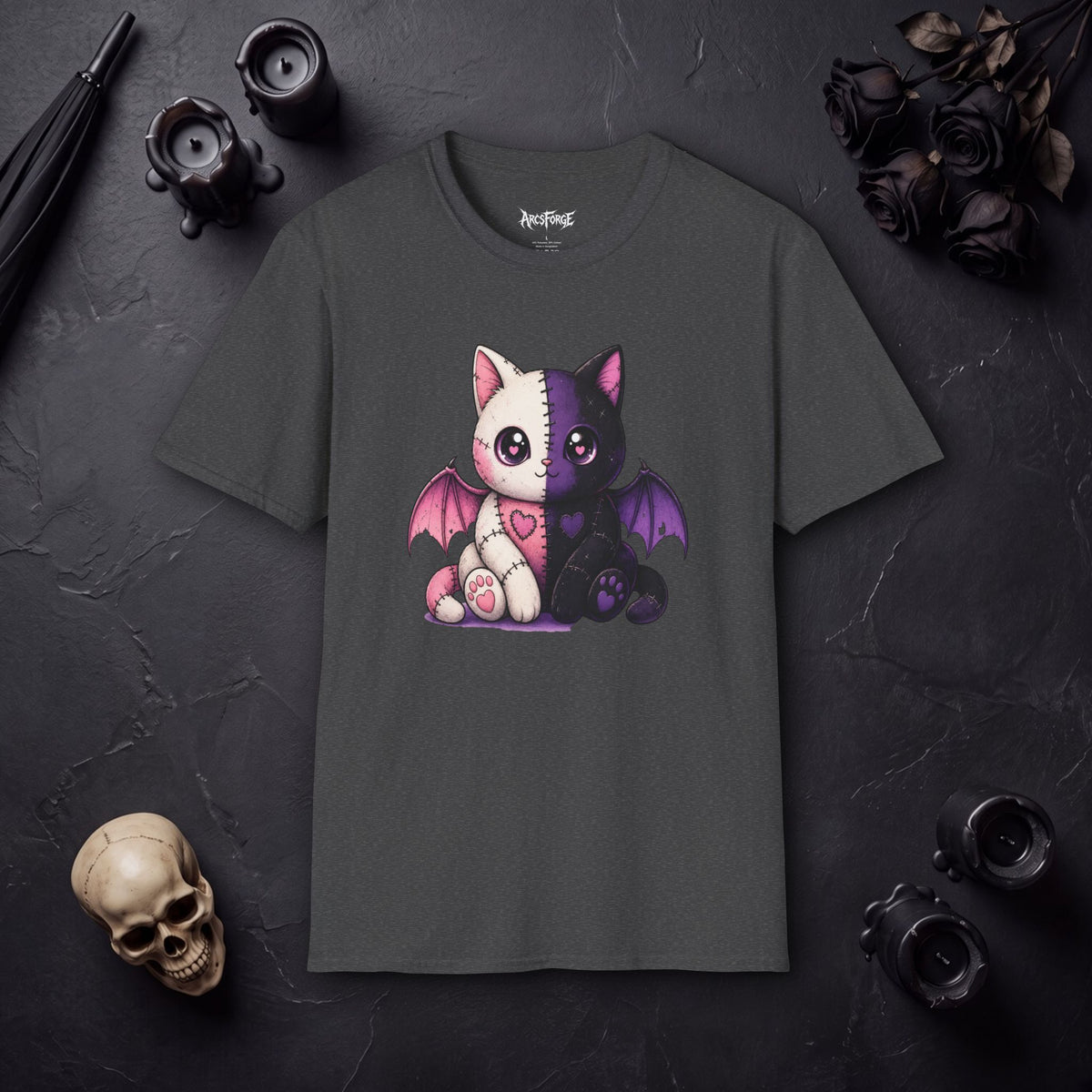 Split Pink & Purple BatCat