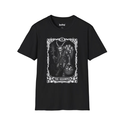 Krampus Illustration T-Shirt — "The Krampus" Gothic Holiday Tee