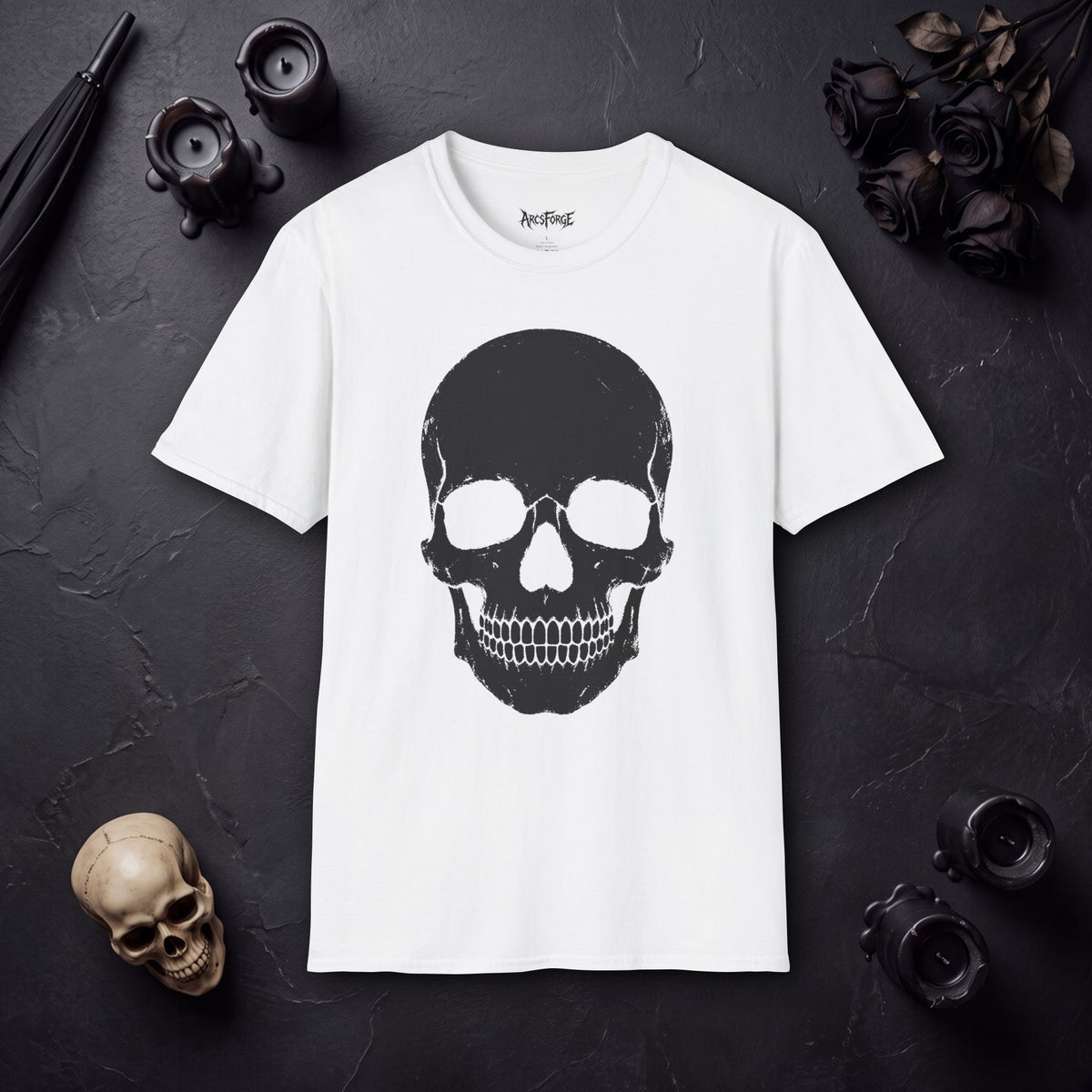Distressed Skull Rock Style