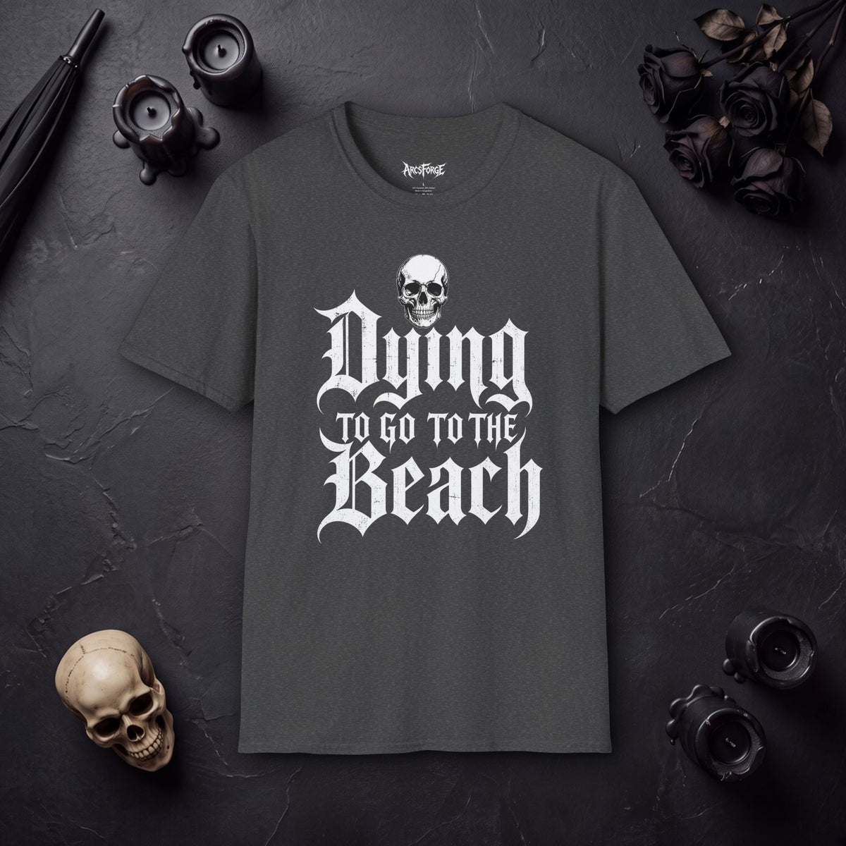Skull 'Dying to Go to the Beach'
