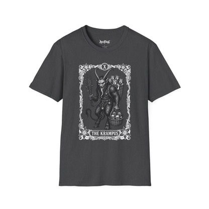 Krampus Illustration T-Shirt — "The Krampus" Gothic Holiday Tee