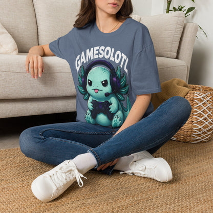 GameSolo Looter Cute Axolotl Gamer