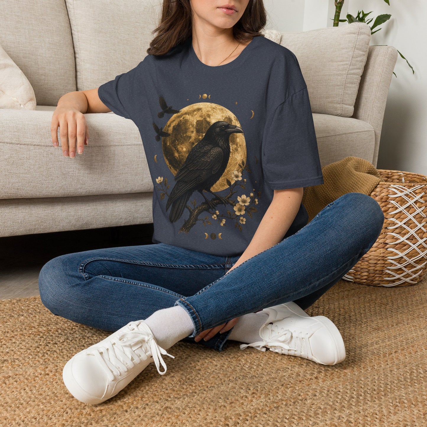 Raven Gold Moon