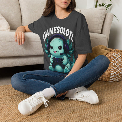 GameSolo Looter Cute Axolotl Gamer