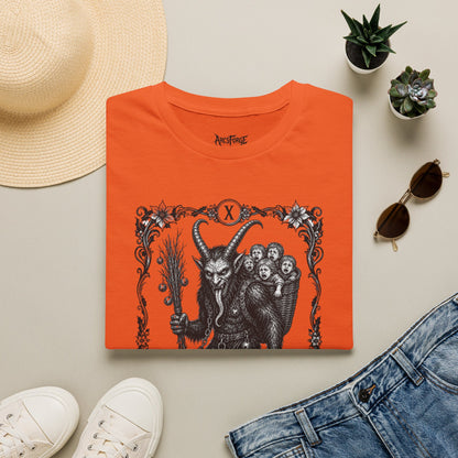 Krampus Illustration T-Shirt — "The Krampus" Gothic Holiday Tee