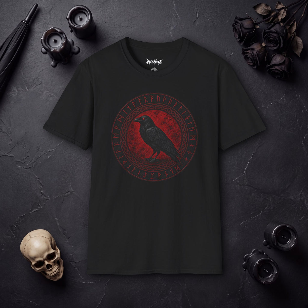 Raven Sigil Norse Rune