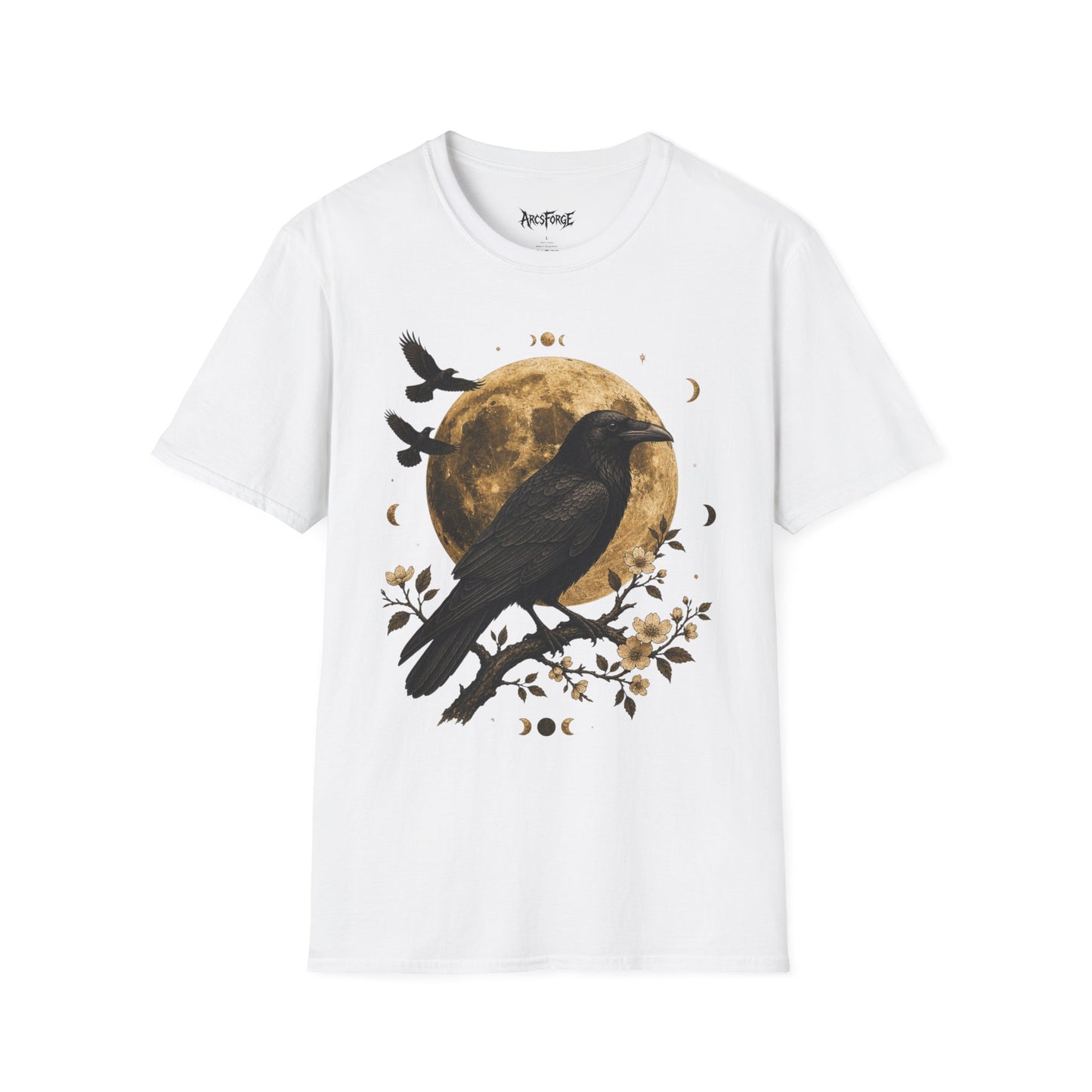 Raven Gold Moon