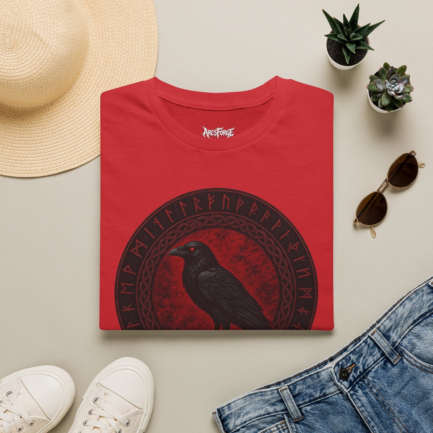 Raven Sigil Norse Rune
