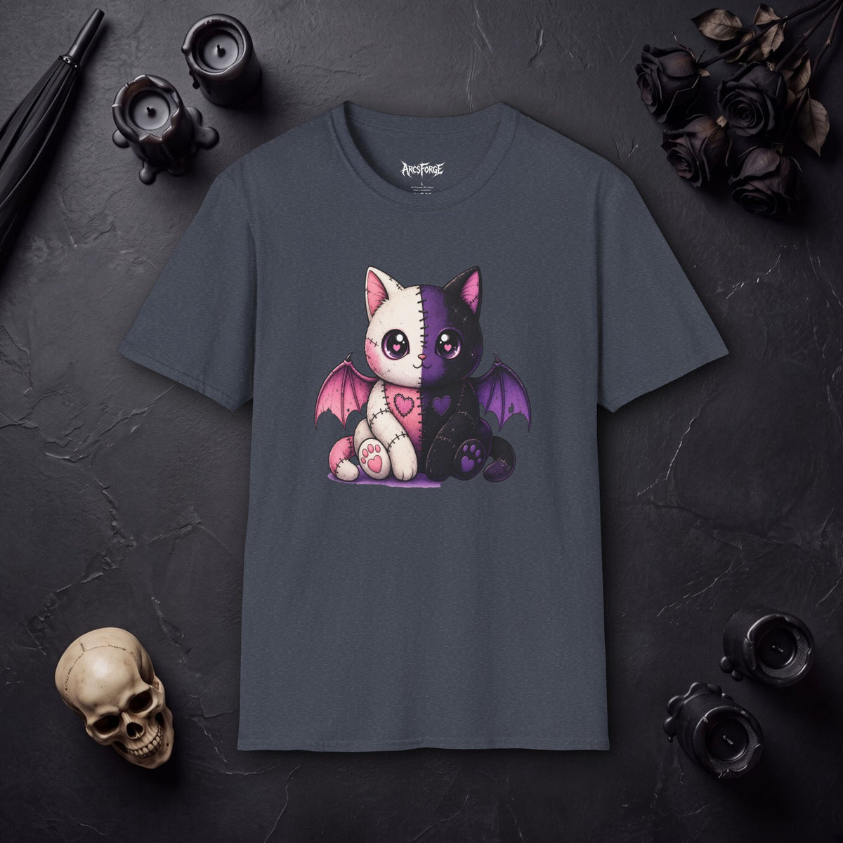 Split Pink & Purple BatCat
