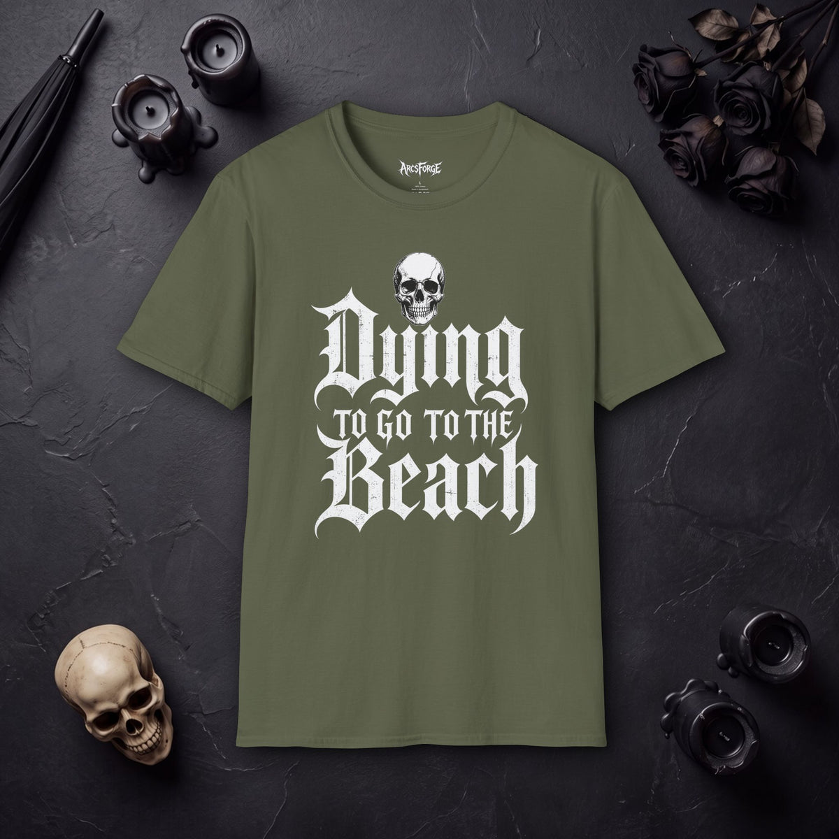 Skull 'Dying to Go to the Beach'