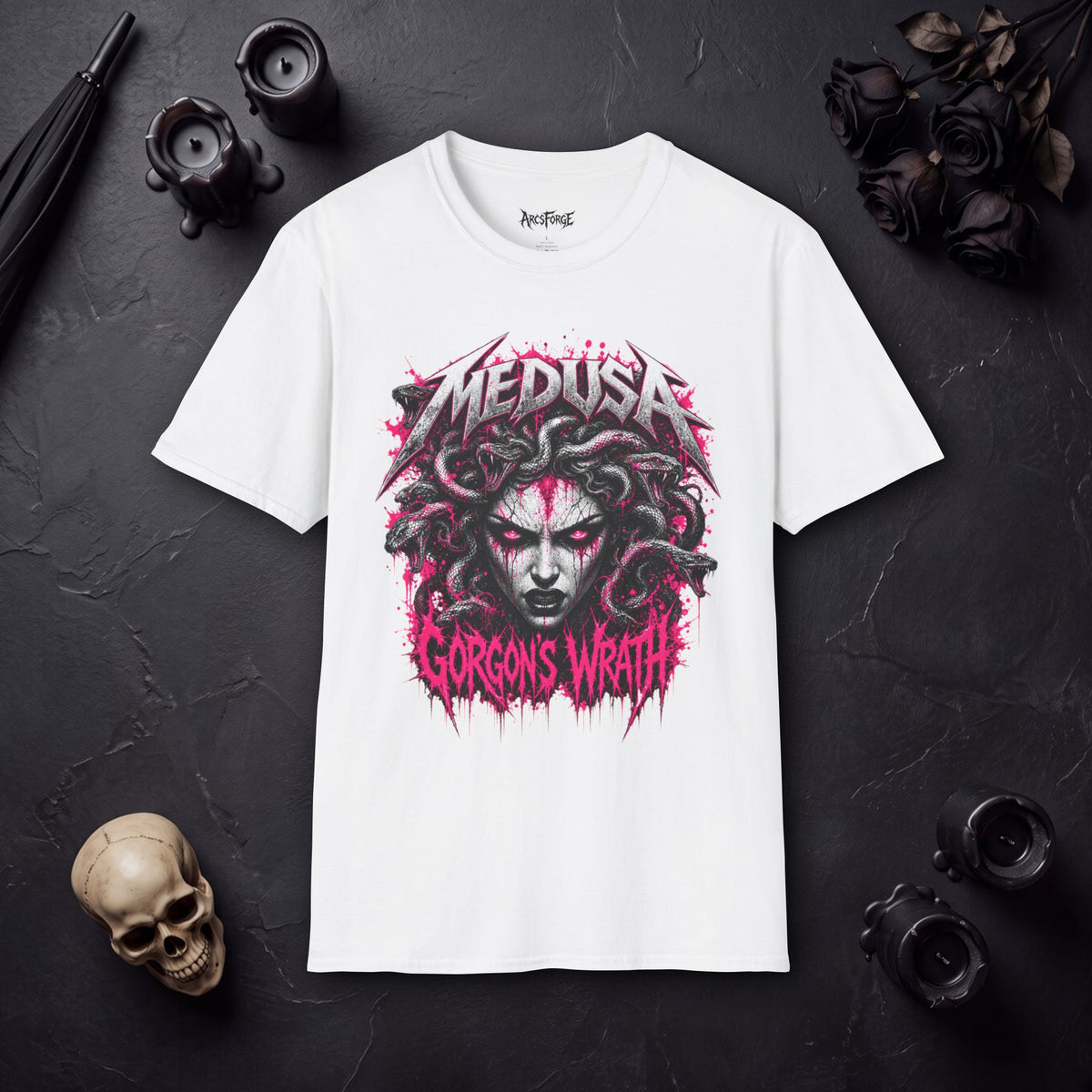 Medusa Death Metal Band Tee