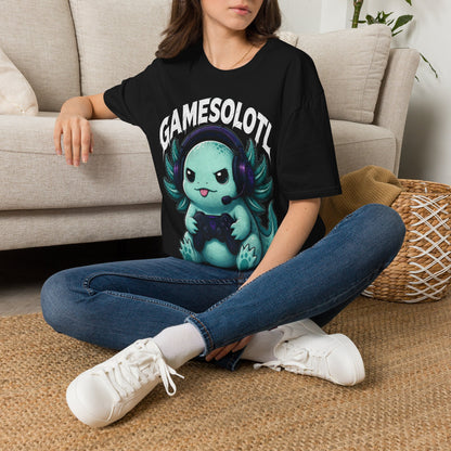 GameSolo Looter Cute Axolotl Gamer