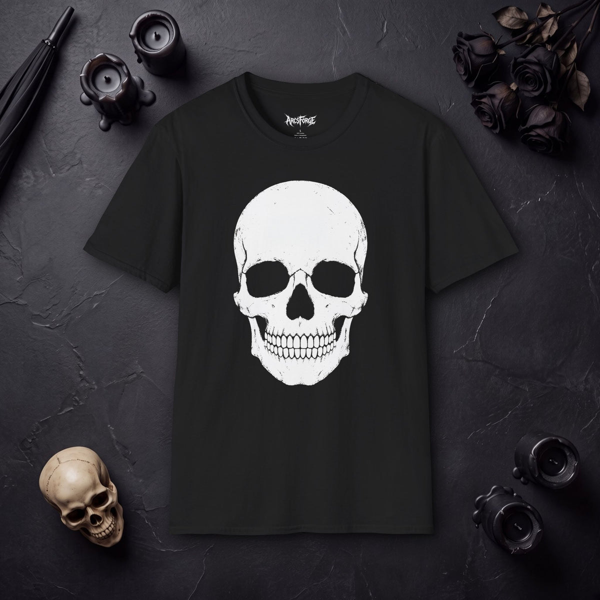 Distressed Skull Rock Style