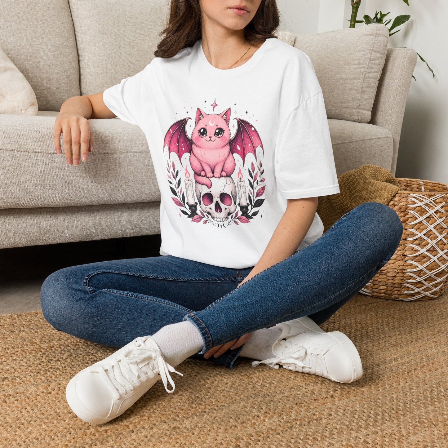 Pink Bat-Cat