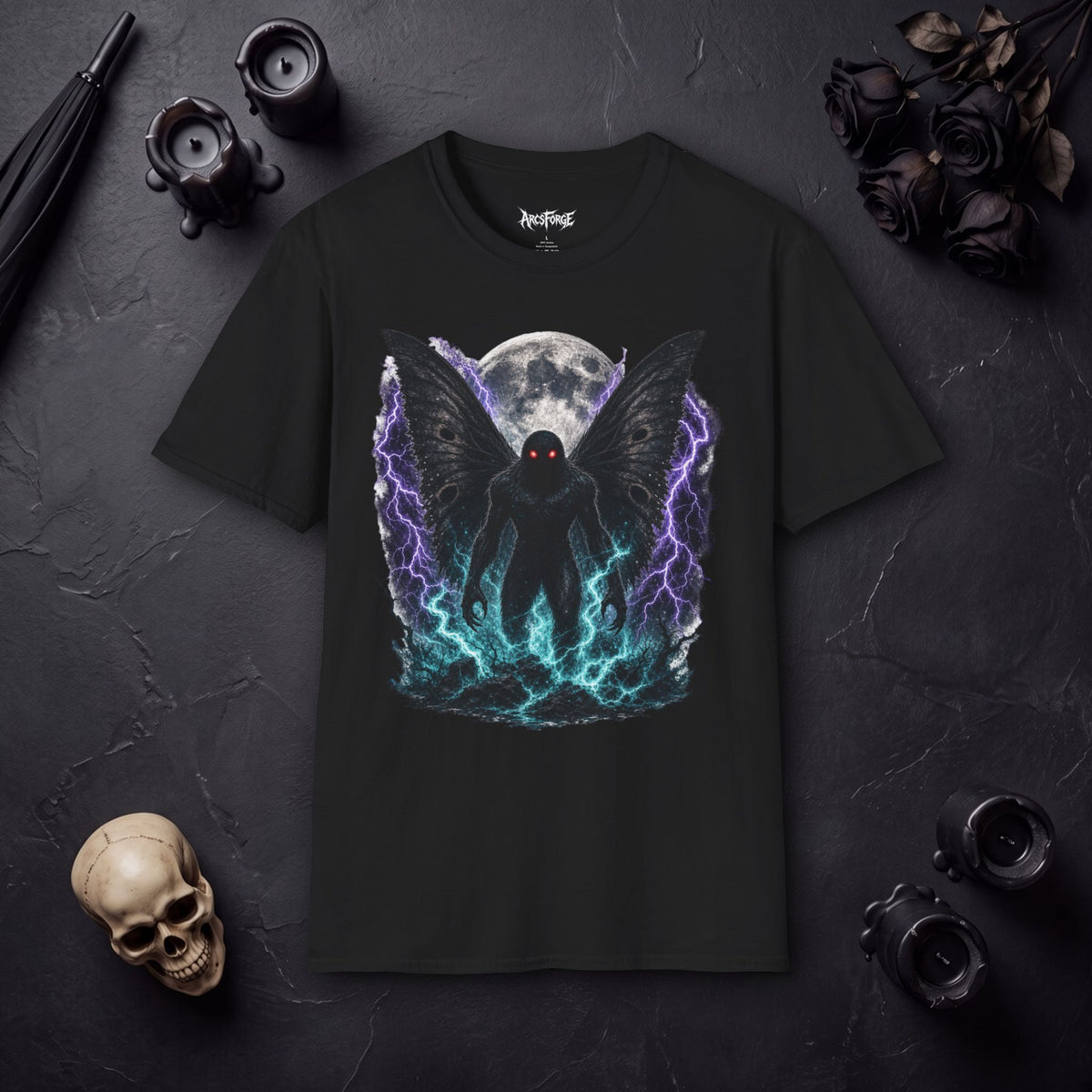 Mothman Cryptid Moon