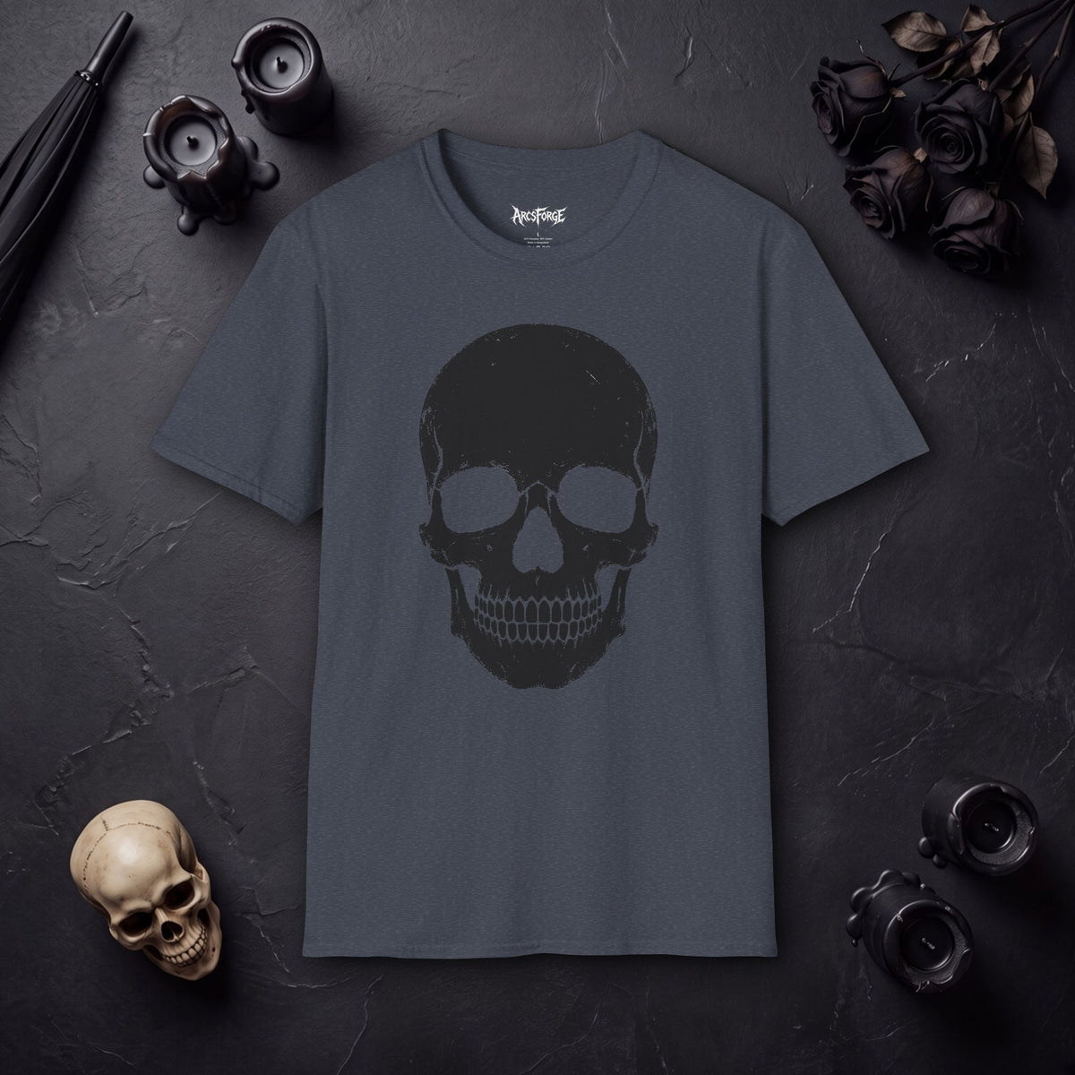 Distressed Skull Rock Style