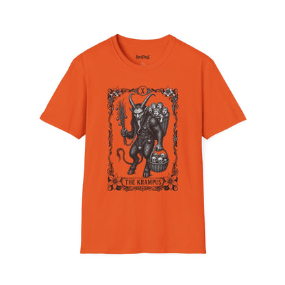 Krampus Illustration T-Shirt — "The Krampus" Gothic Holiday Tee