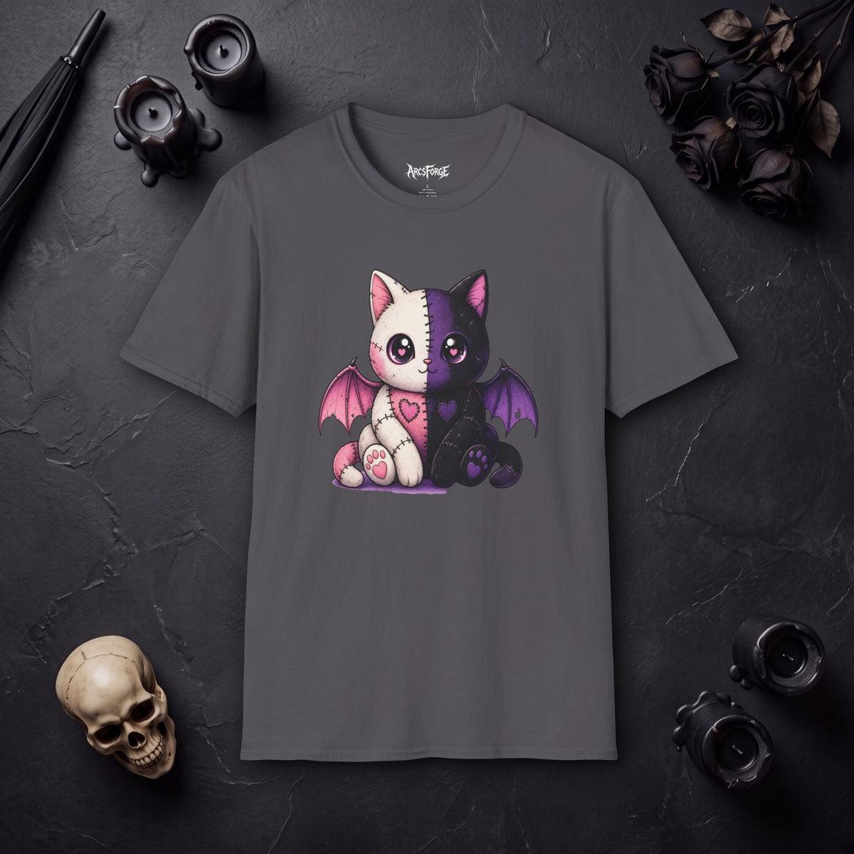 Split Pink & Purple BatCat