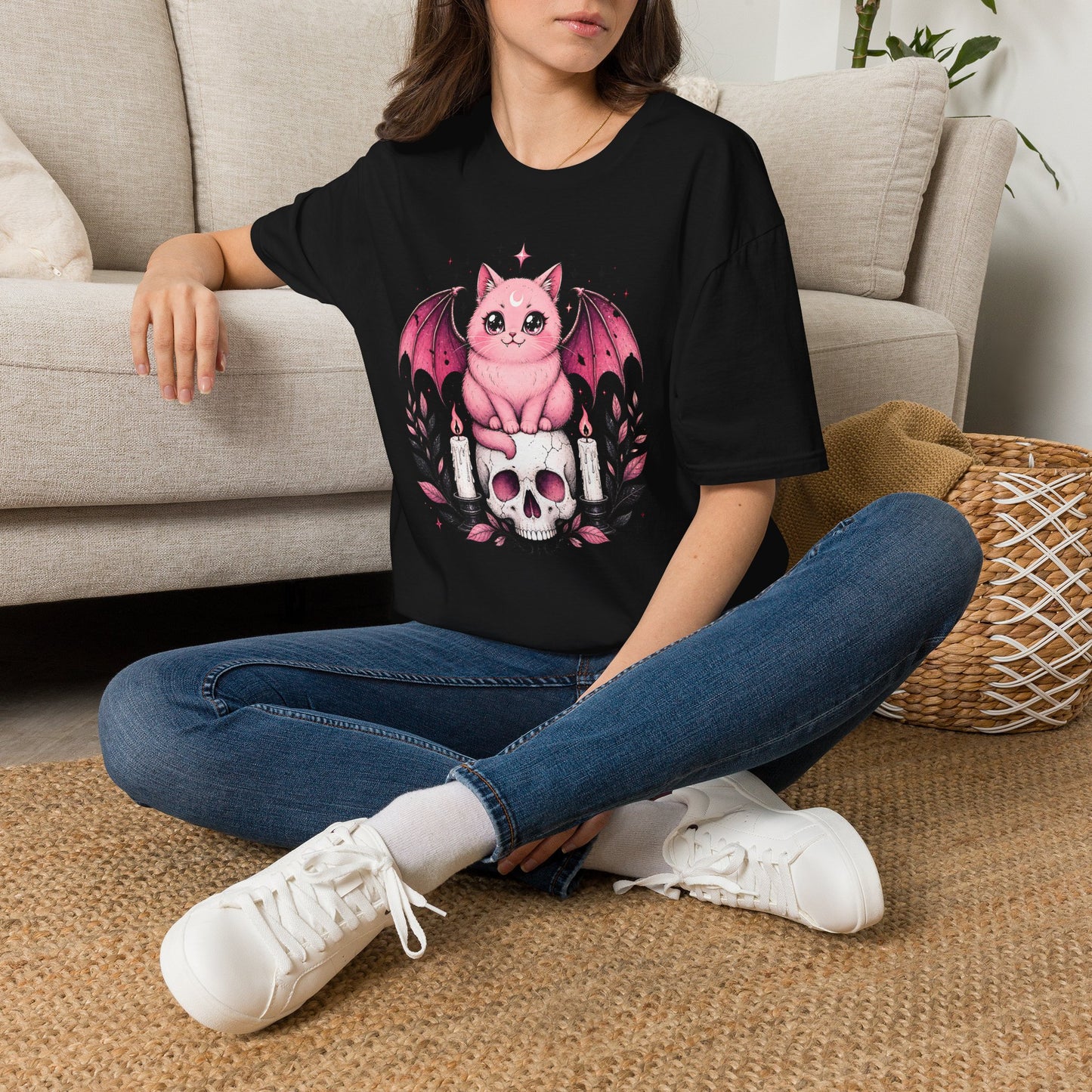 Pink Bat-Cat