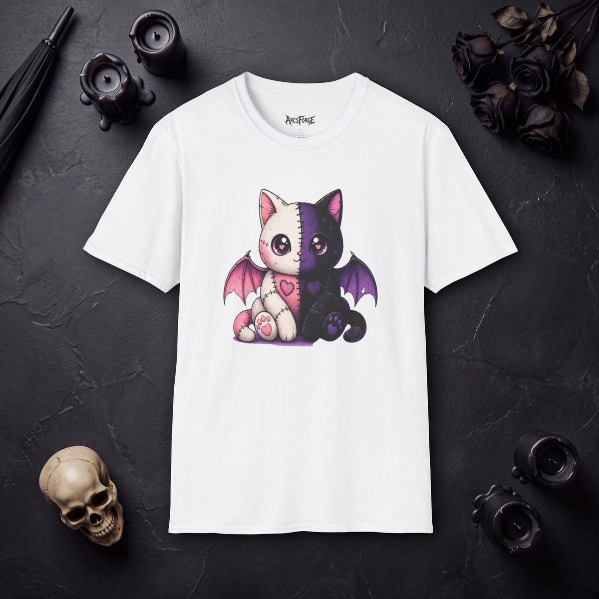 Split Pink & Purple BatCat