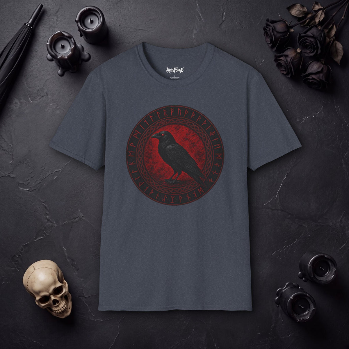 Raven Sigil Norse Rune