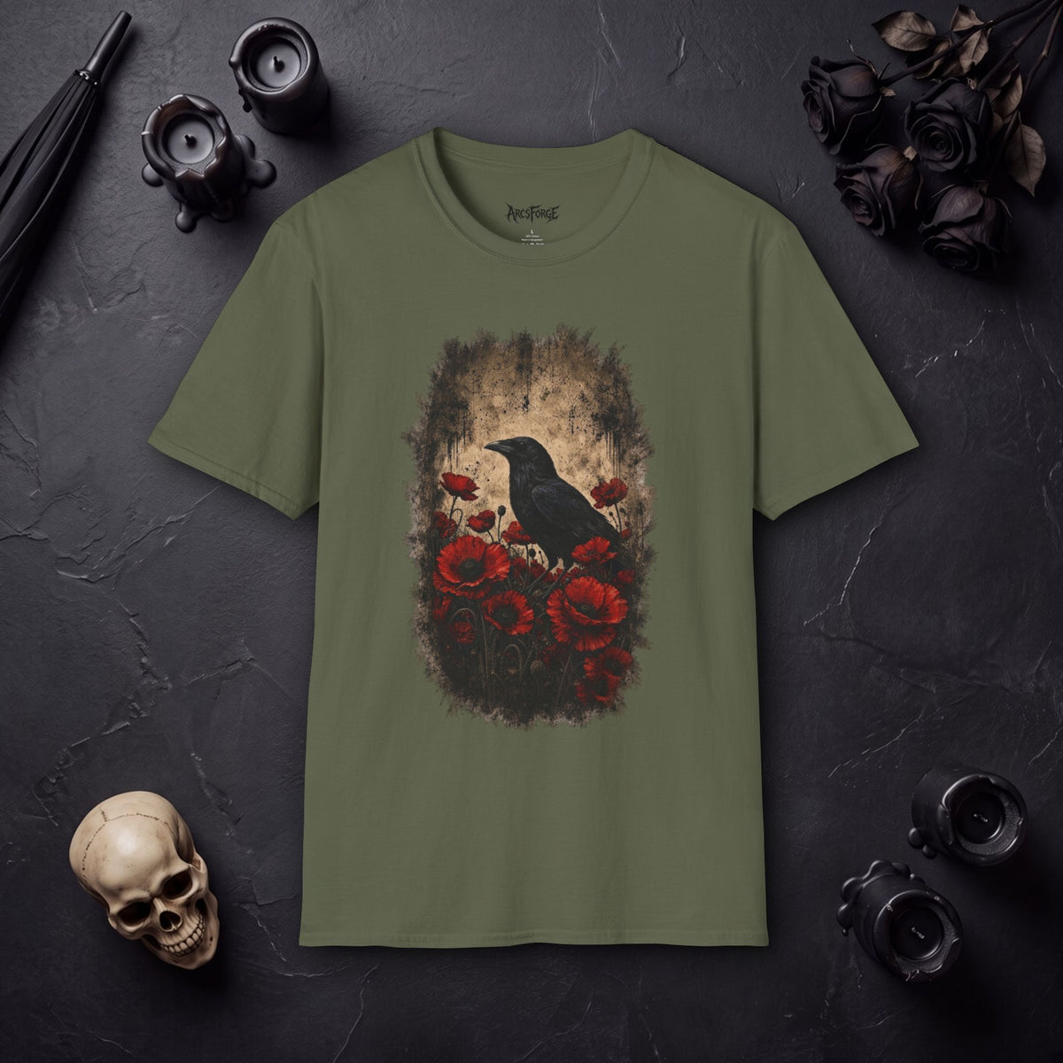 Raven & Roses