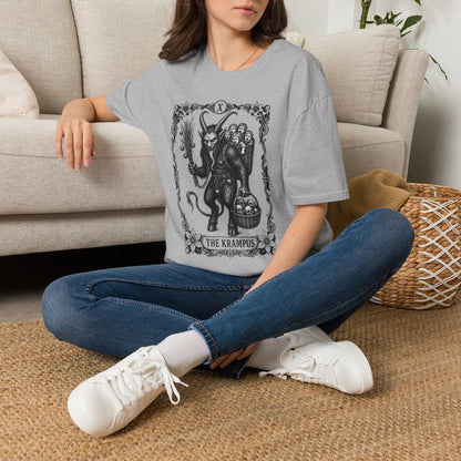 Krampus Illustration T-Shirt — "The Krampus" Gothic Holiday Tee