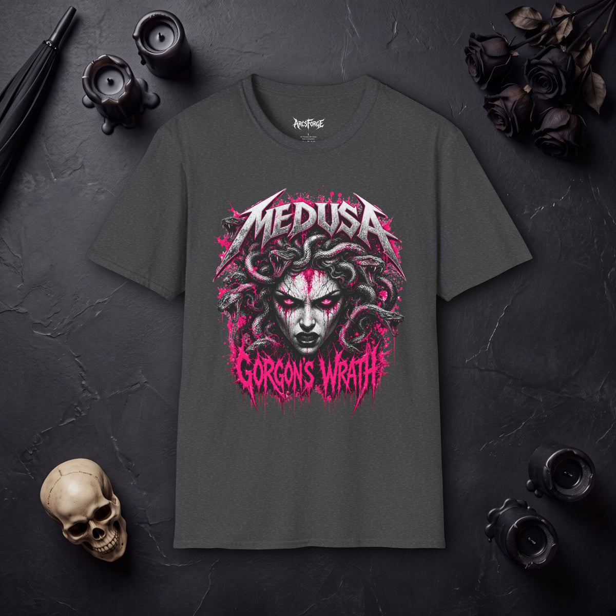 Medusa Death Metal Band Tee
