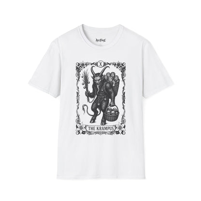 Krampus Illustration T-Shirt — "The Krampus" Gothic Holiday Tee