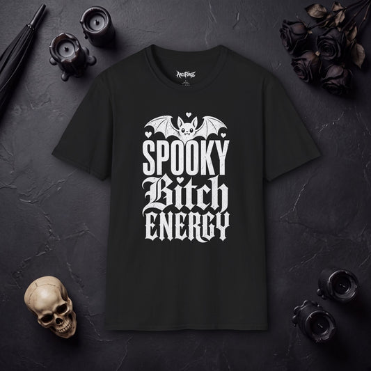 Spooky Bitch Energy Halloween Bat