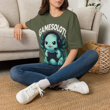 GameSolo Looter Cute Axolotl Gamer