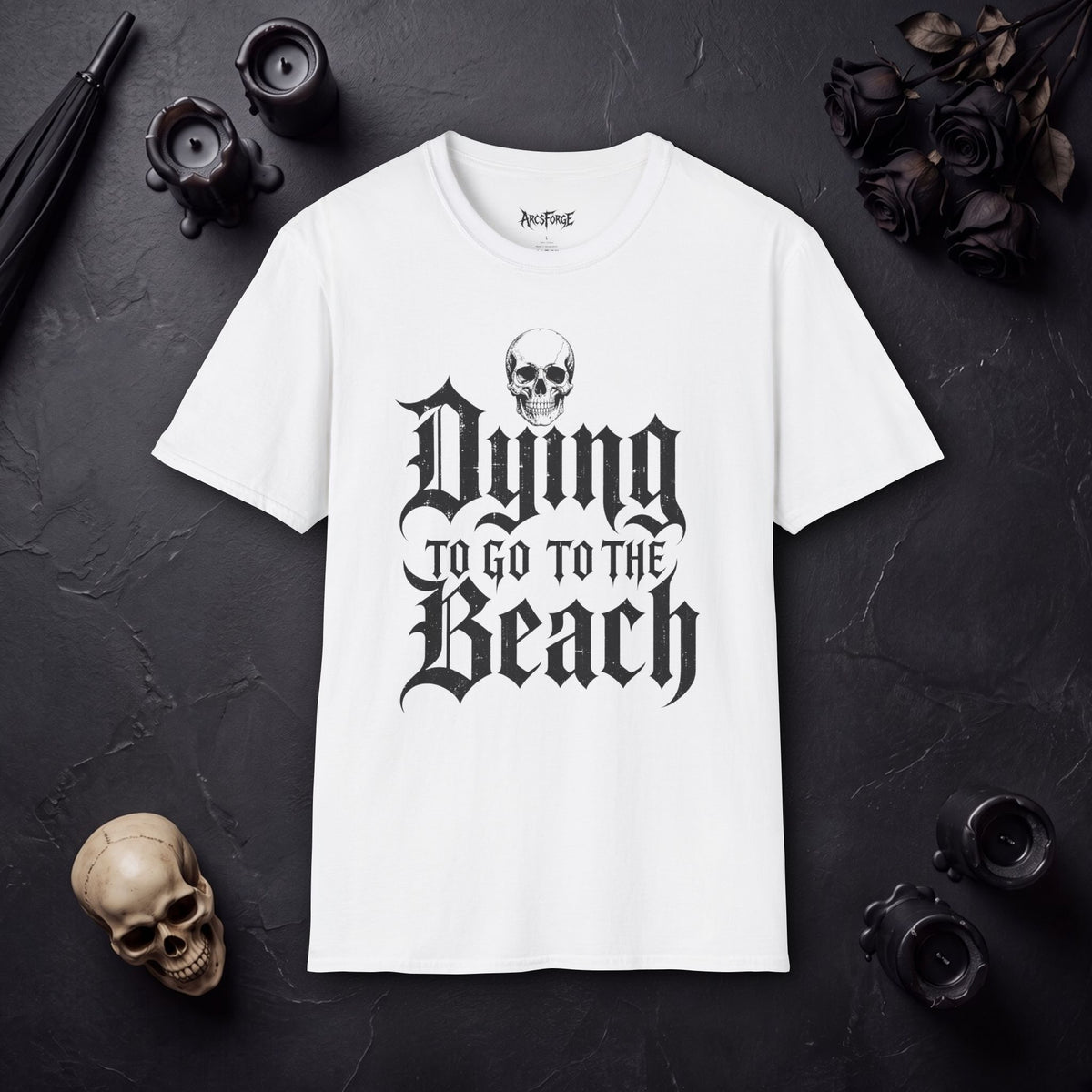 Skull 'Dying to Go to the Beach'