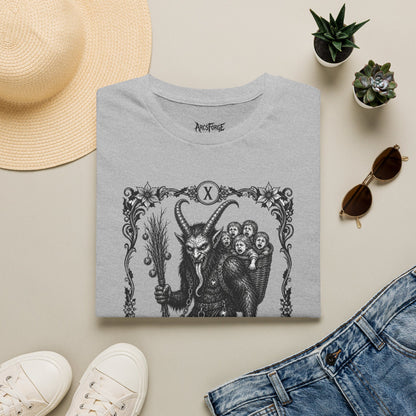 Krampus Illustration T-Shirt — "The Krampus" Gothic Holiday Tee