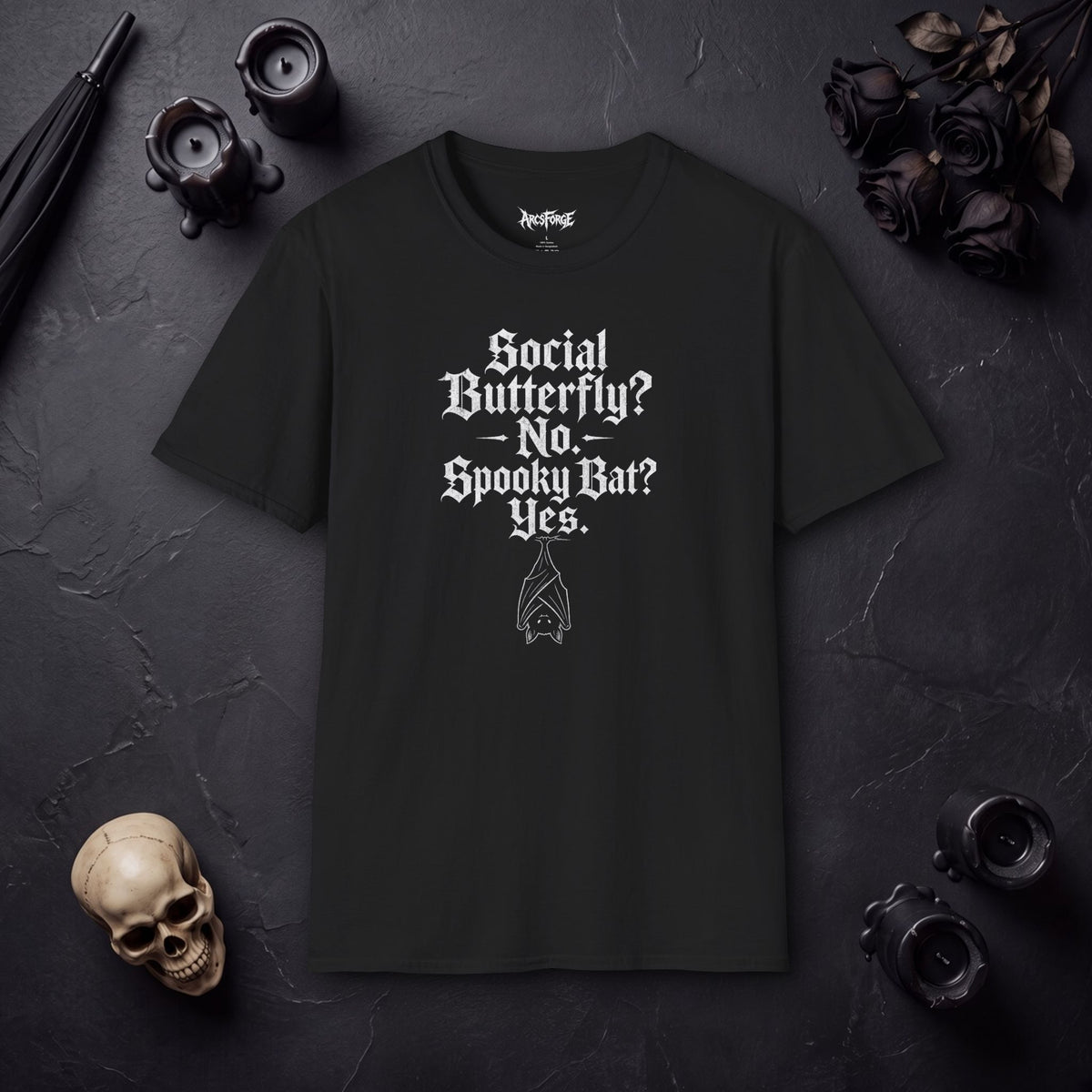 Social Butterfly Spooky Bat