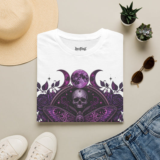 Witchy Moon Moth Skull
