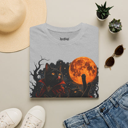 Black Cats & Blood Moon Halloween