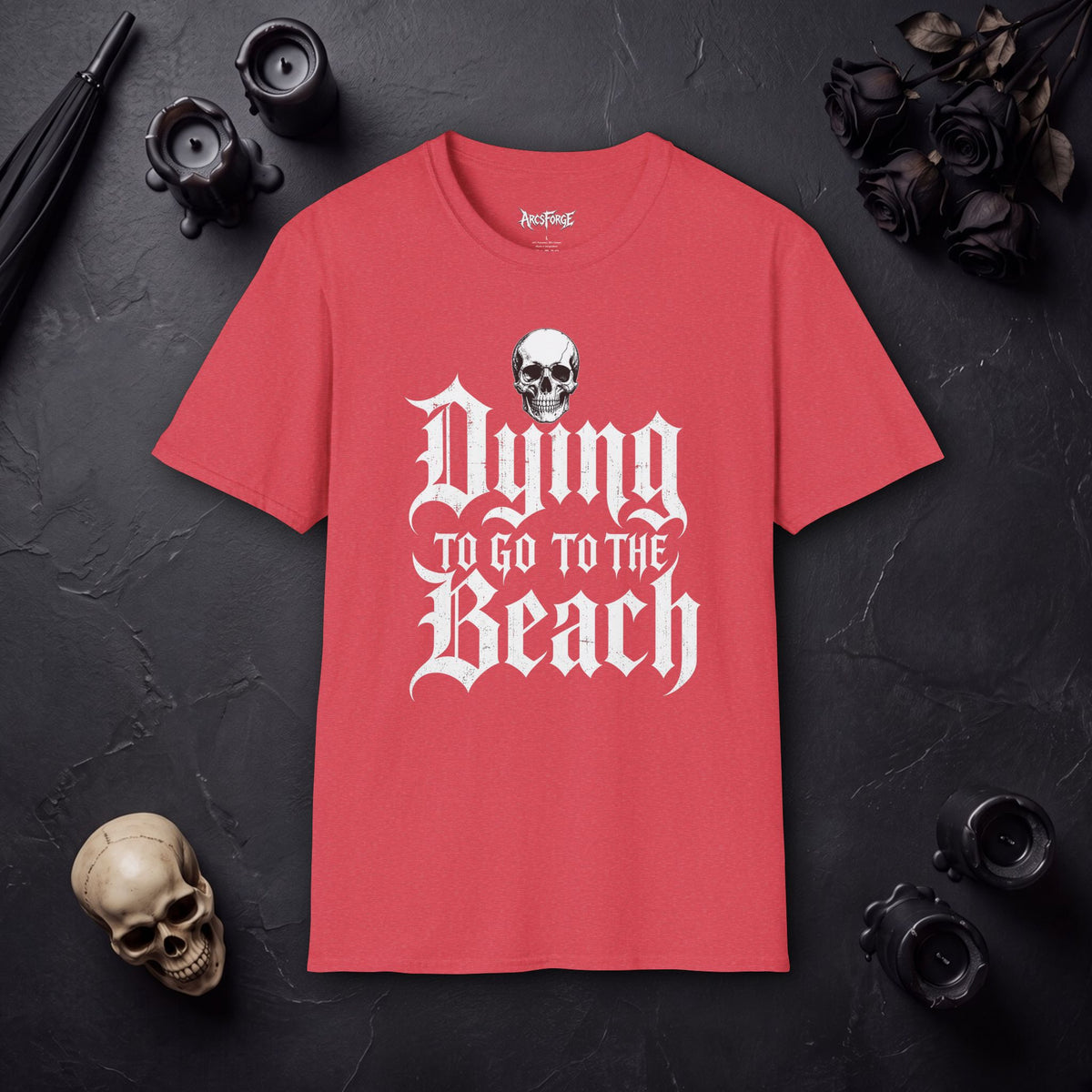 Skull 'Dying to Go to the Beach'