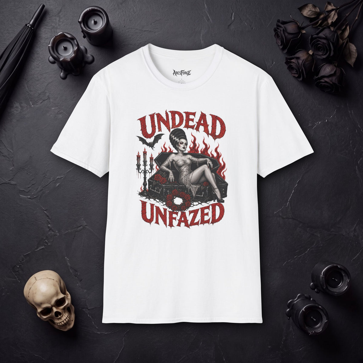 Undead Unfazed Retro Gothic Vampire