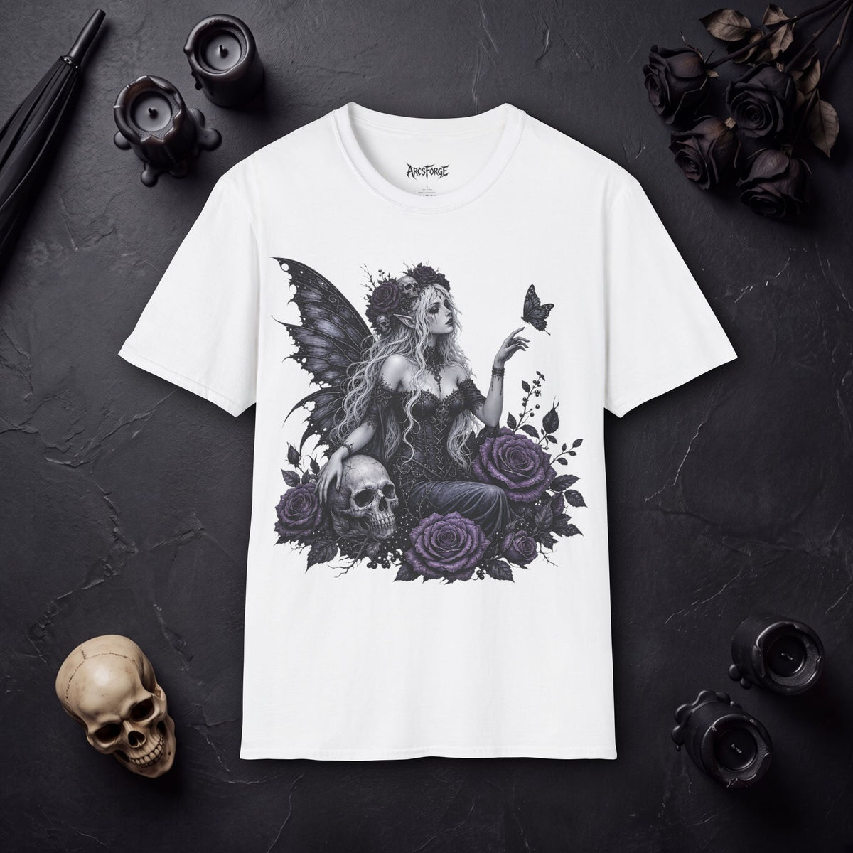 Dark Floral Gothic Fairy