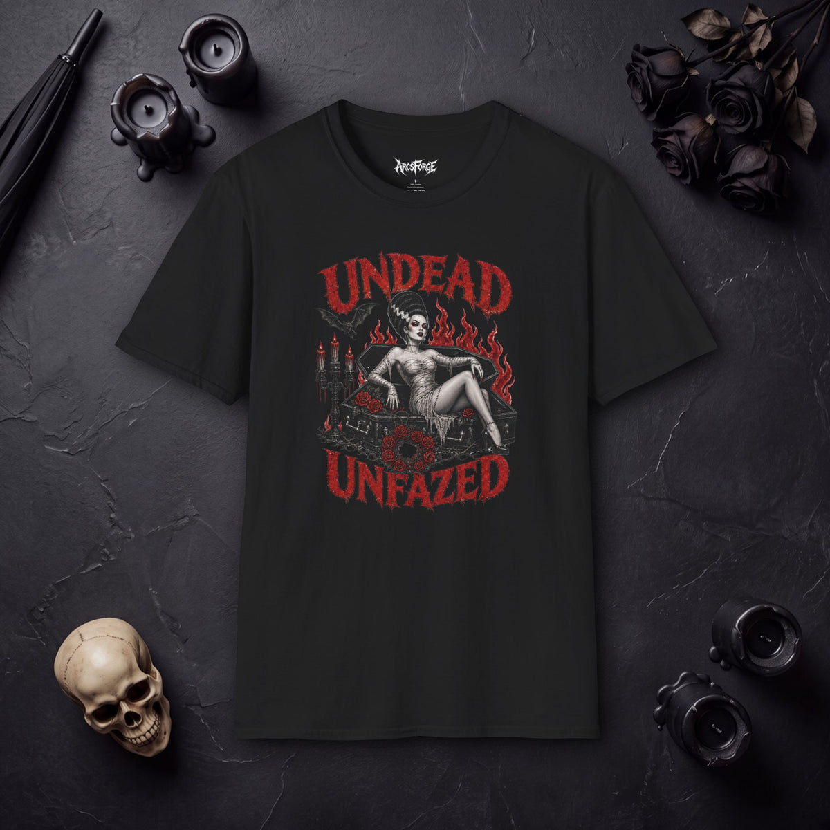 Undead Unfazed Retro Gothic Vampire