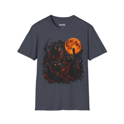 Black Cats & Blood Moon Halloween