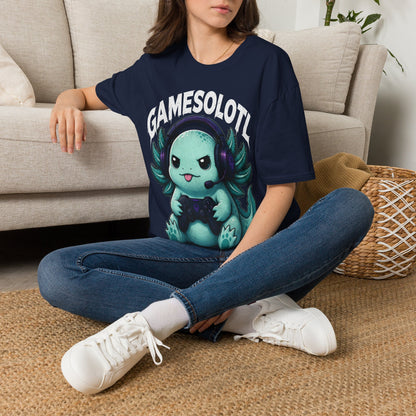 GameSolo Looter Cute Axolotl Gamer