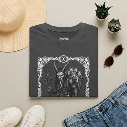 Krampus Illustration T-Shirt — "The Krampus" Gothic Holiday Tee