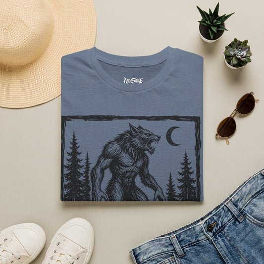 Werewolf Forest T-Shirt — Moonlit Howl Graphic Tee