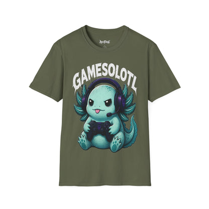 GameSolo Looter Cute Axolotl Gamer